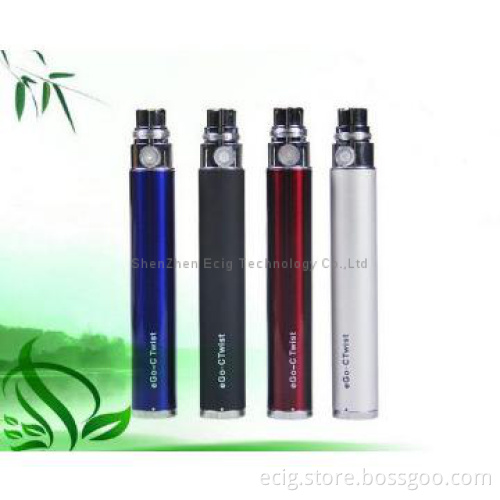 top quality hot sell ego twist with changeable voltage battery